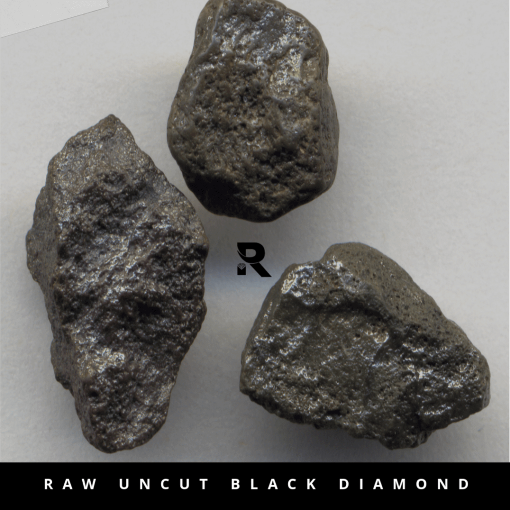 rough black diamonds