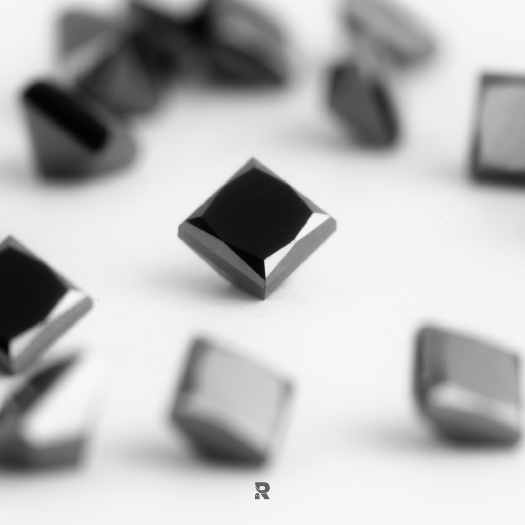 Buy Princess Cut Black Diamonds at Wholesale Price Diamonds Supplier