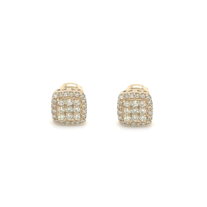 0.35Ct Round Diamond Earrings